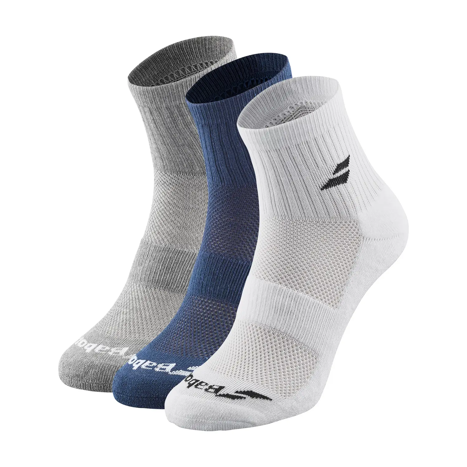 Babolat Quarter Socks – 3-pakis