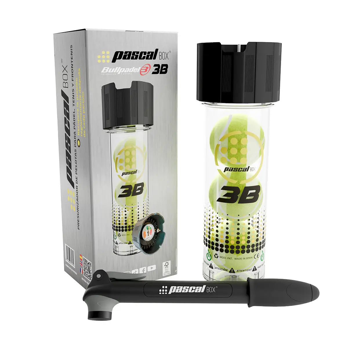 Bullpadel Pascal Box 3B pressuriseerija